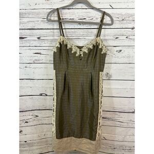 Women's Moulinette Soeurs Green Dress Size 8